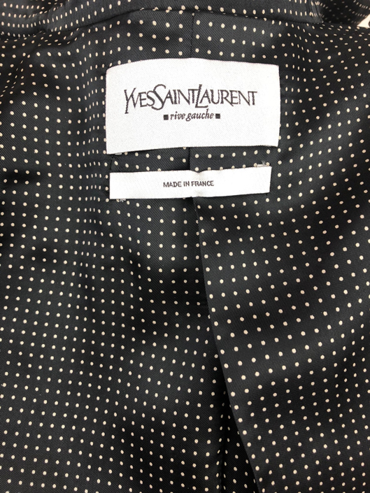 YSL Yves Saint-Laurent black fitted jacket - Image 4
