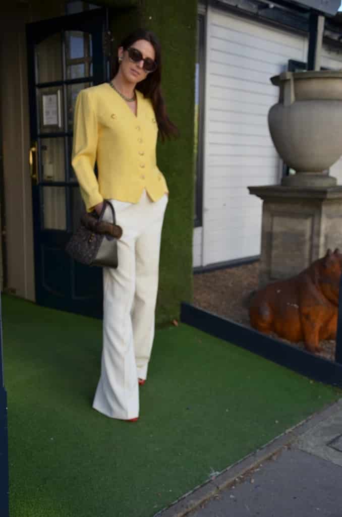 Yves Saint-Laurent Couture Jacket Jewel Buttons - Image 2