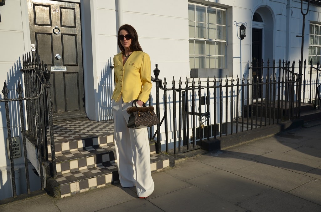 Yves Saint-Laurent Couture Jacket Jewel Buttons - Image 4