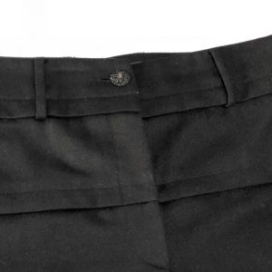 CHANEL Black Wool Trousers – Pants