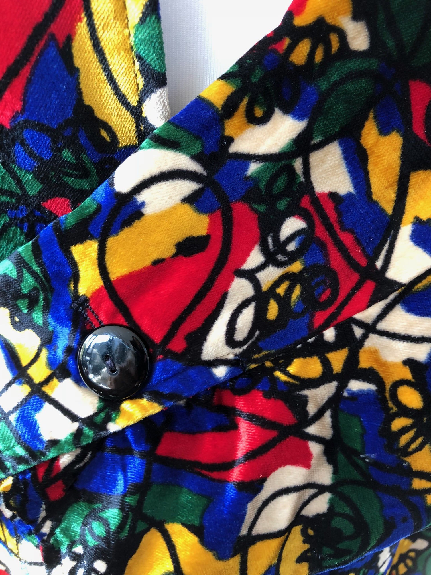 LANVIN Vintage Arty Jacket POLLOCK Style 1980's - Image 6