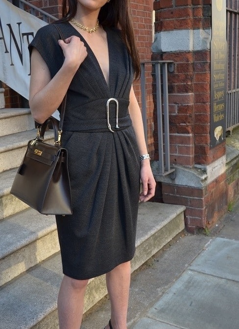 HERMÈS Vintage Dress Large Silver Buckle - Image 2