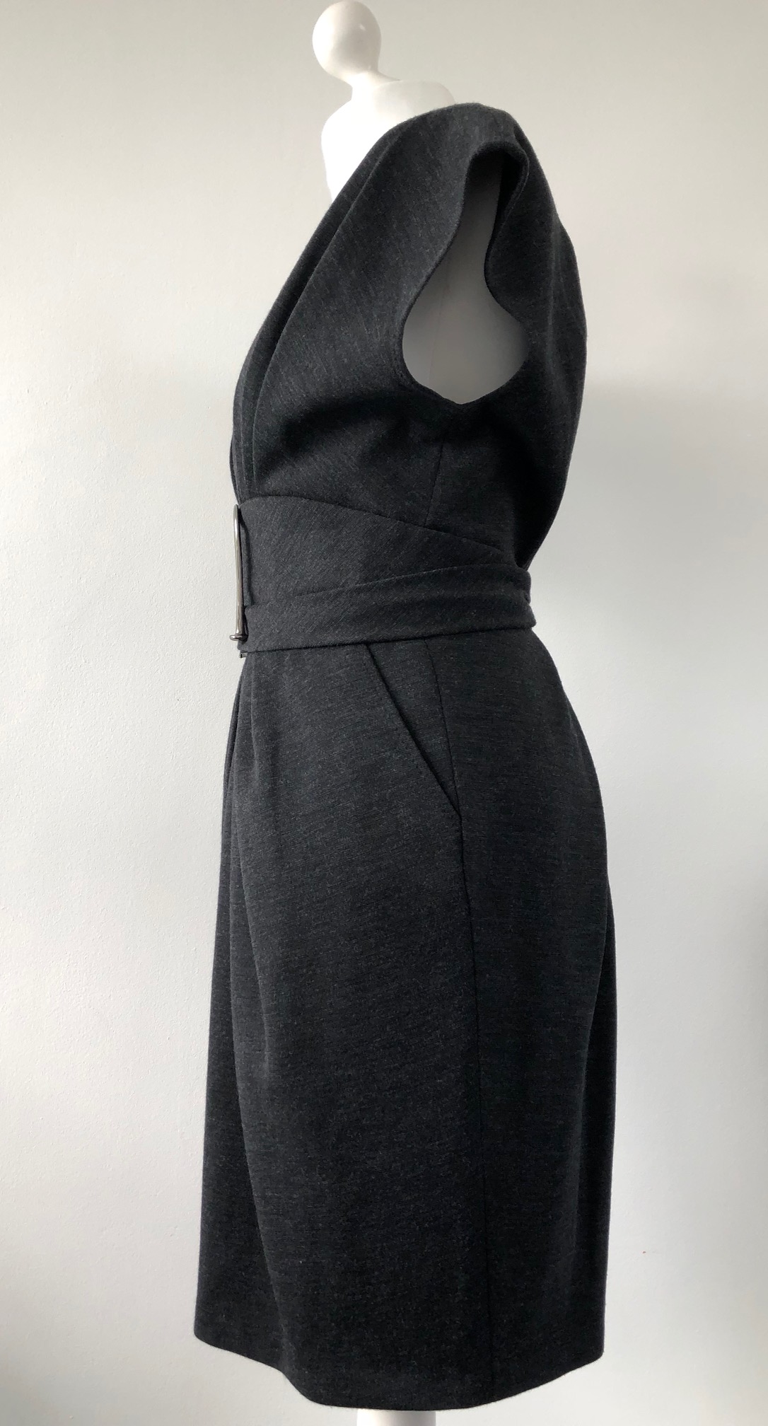 HERMÈS Vintage Dress Large Silver Buckle - Image 6