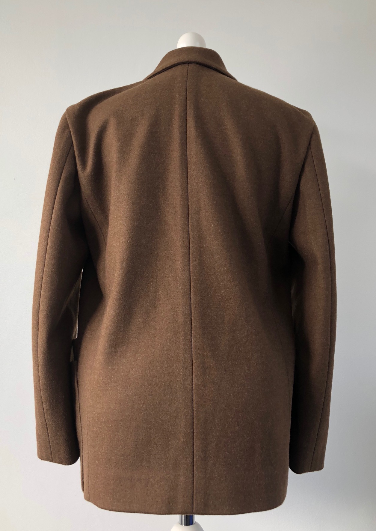 HERMÈS Single Button Blazer Jacket H Button Superposed Pockets - Image 8