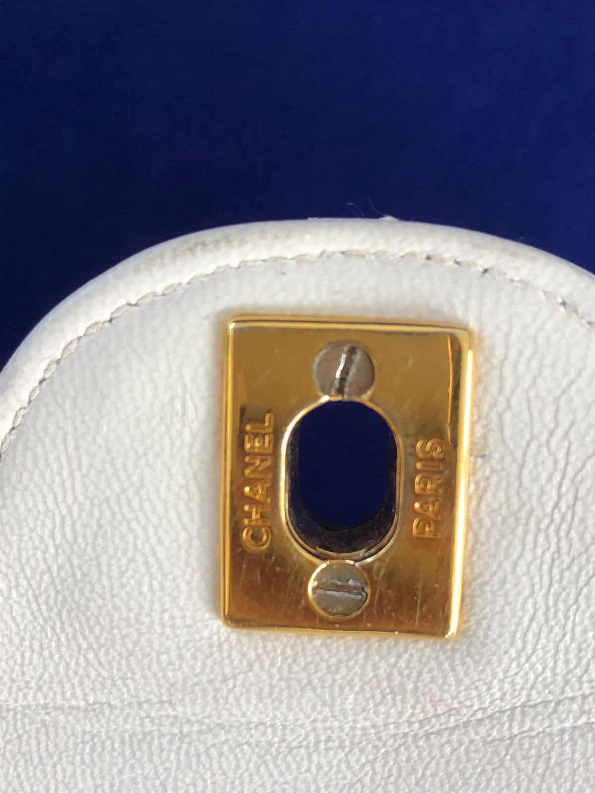 CHANEL Timeless Leather Double Flap Bag - Image 11