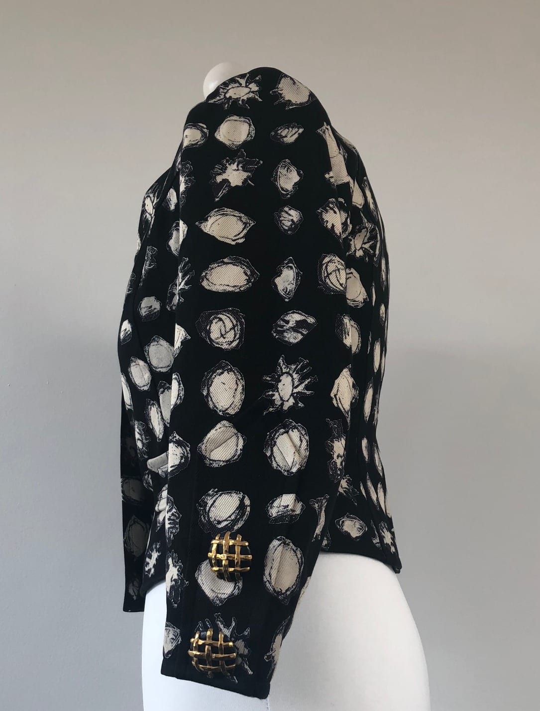 CHRISTIAN LACROIX Vintage Fitted Blazer Jewel Buttons - Image 5