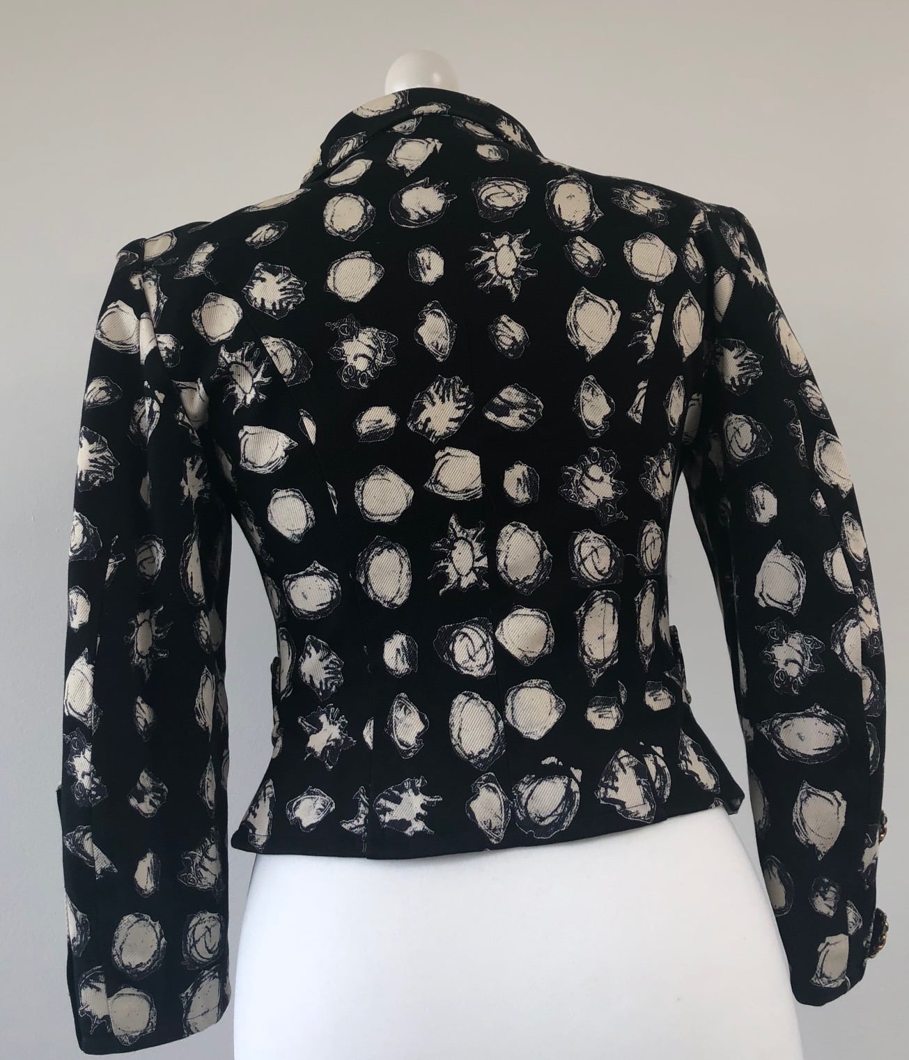 CHRISTIAN LACROIX Vintage Fitted Blazer Jewel Buttons - Image 6