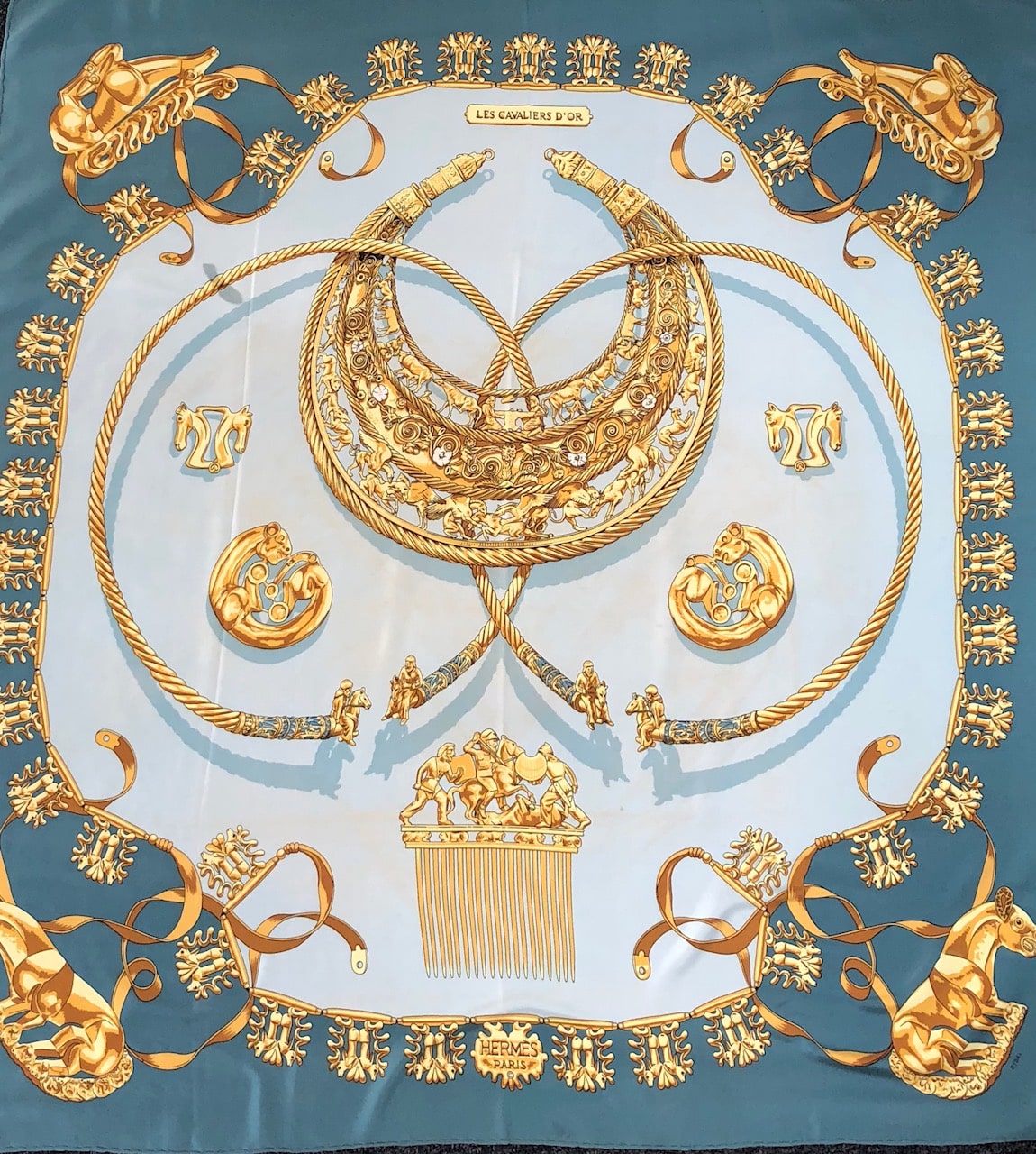 HERMES Vintage ‘Les Cavaliers D’Or’ Vladimir Rybaltchenko - Image 2