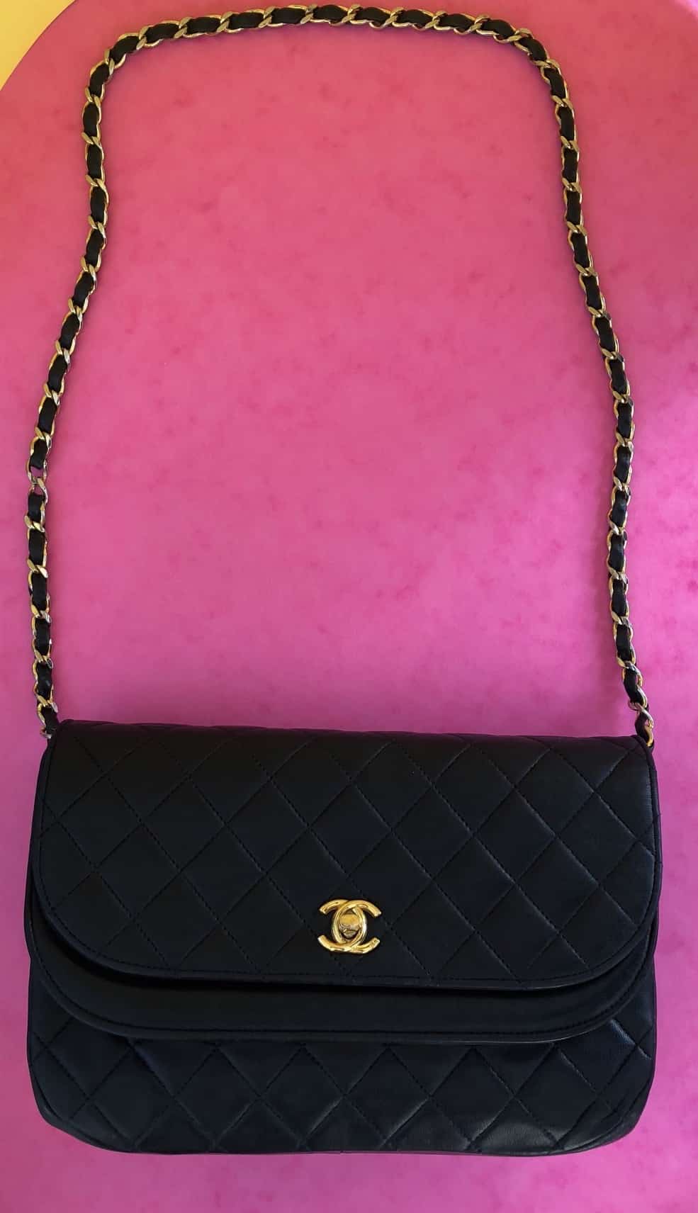 CHANEL 2.55 Vintage Double Flap Bag 1995 - Image 3