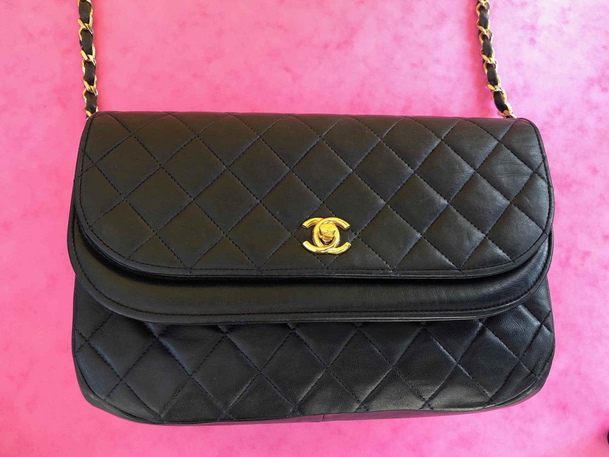 CHANEL 2.55 Vintage Double Flap Bag 1995 - Image 4