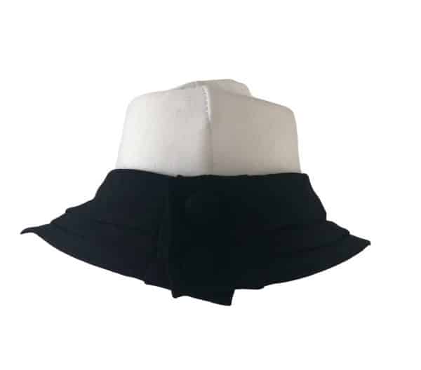 karl lagerfeld paris black long evening dress circa 2000