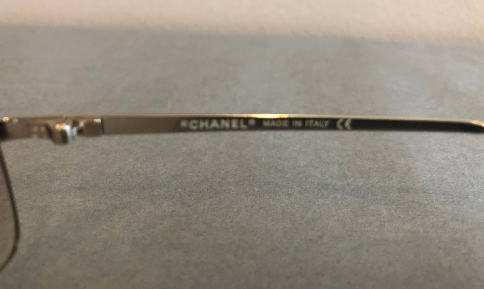 CHANEL Sunglasses CC Aviators Rimless - Image 7