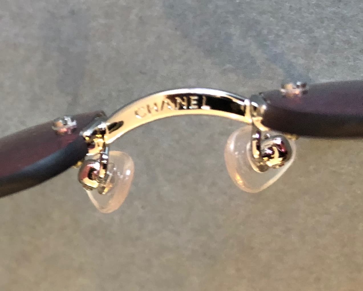 CHANEL Sunglasses CC Aviators Rimless - Image 6