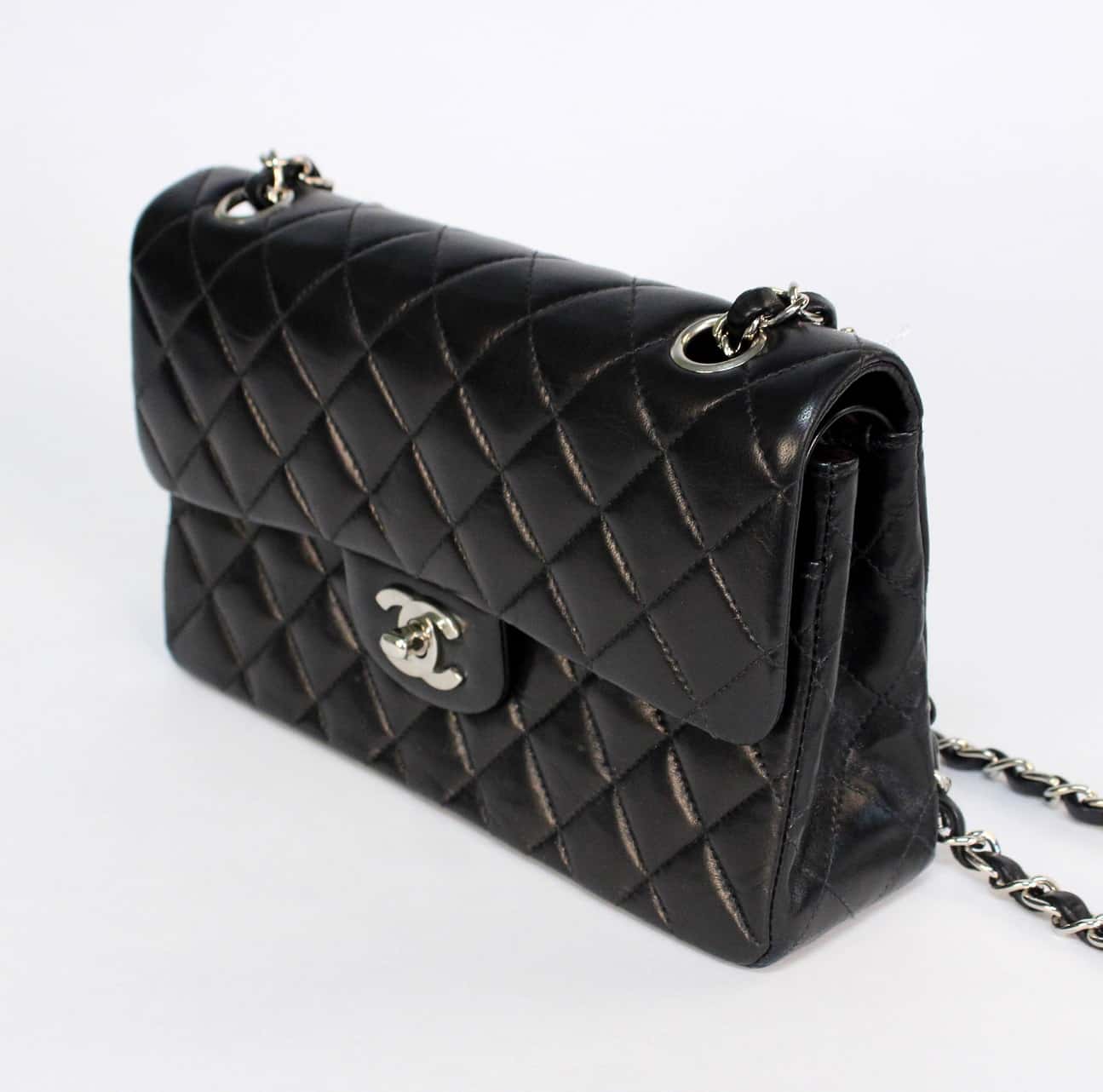 CHANEL Vintage Double Flap Shoulder Bag - Image 3