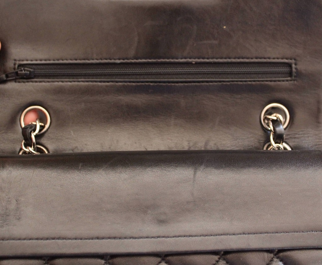 CHANEL Vintage Double Flap Shoulder Bag - Image 9