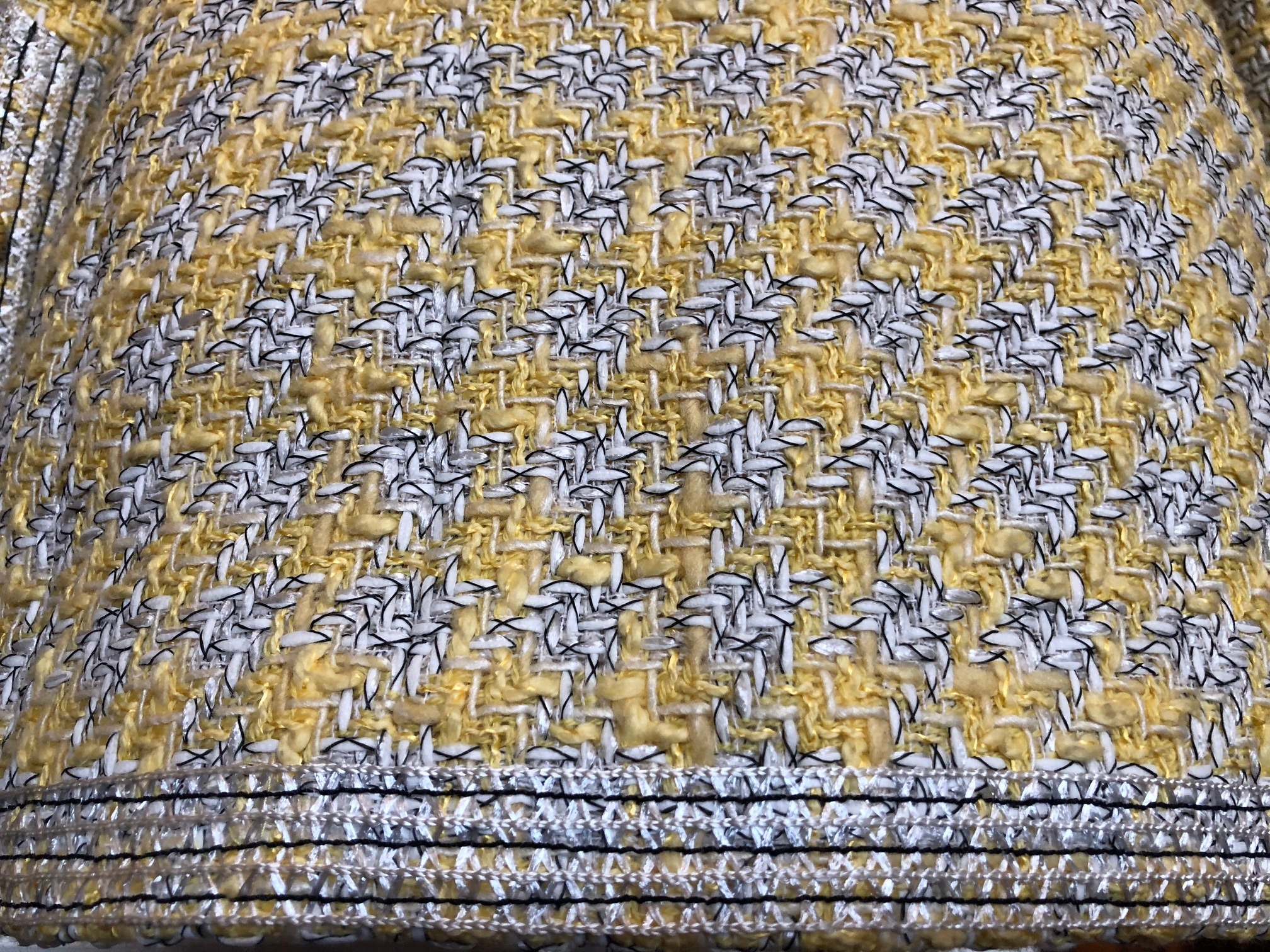 CHANEL Jacket Vintage Tweed Trimmed Jewel Buttons - Image 14