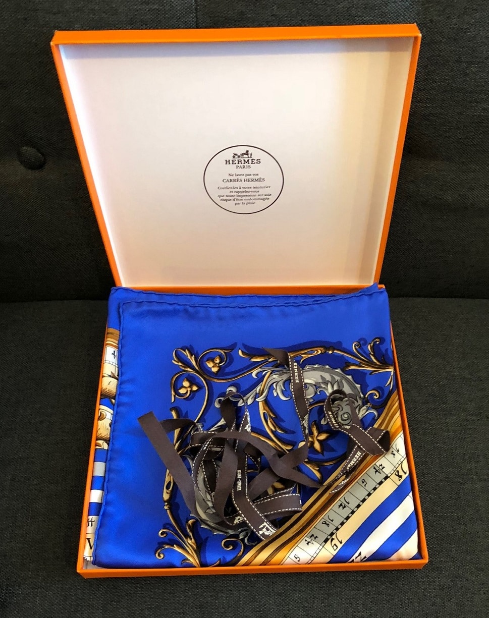 HERMES Dies et Hore - Astrologie Silk Scarf As New
