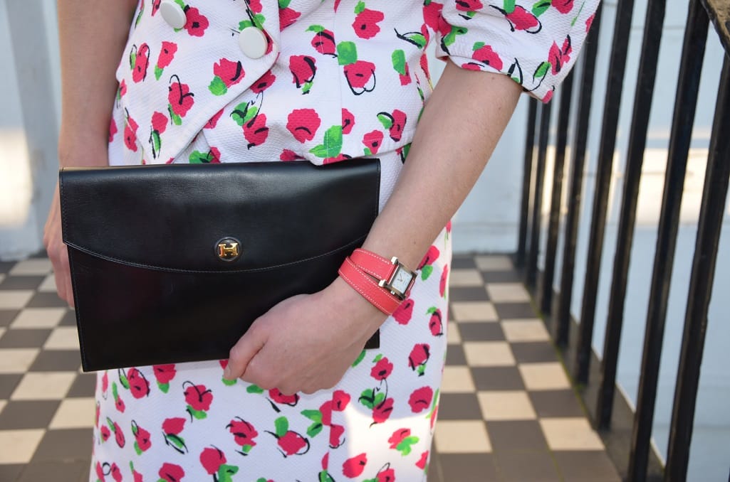 HERMES Rio Clutch Bag Vintage AS NEW