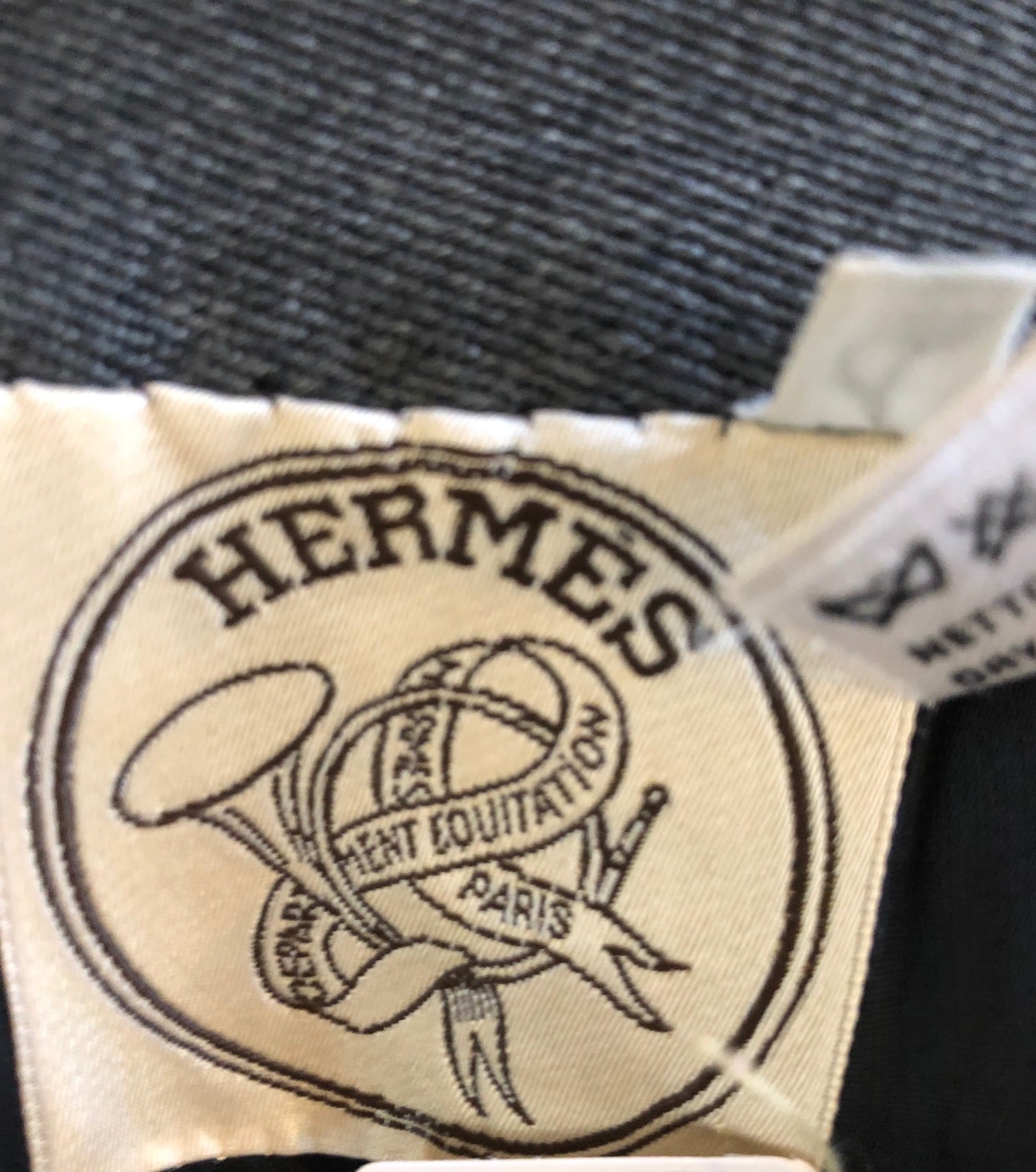 HERMES Suit Pencil Skirt Fitted Jacket Hunting Horn Buttons Rare - Image 14