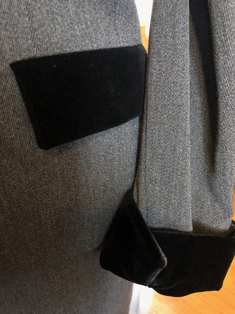 HERMES Suit Pencil Skirt Fitted Jacket Hunting Horn Buttons Rare - Image 6