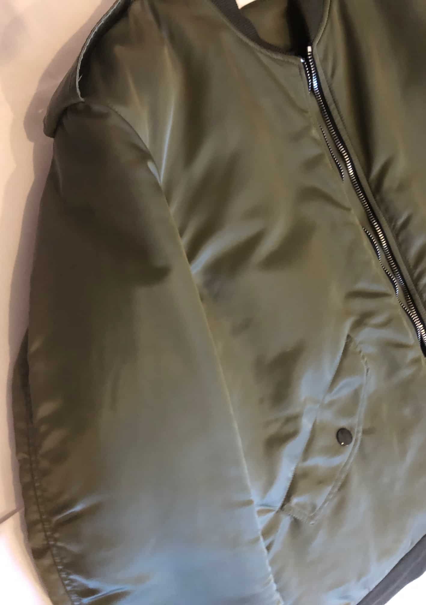 SAINT LAURENT Bomber Jacket In Kaki Nylon - Image 7