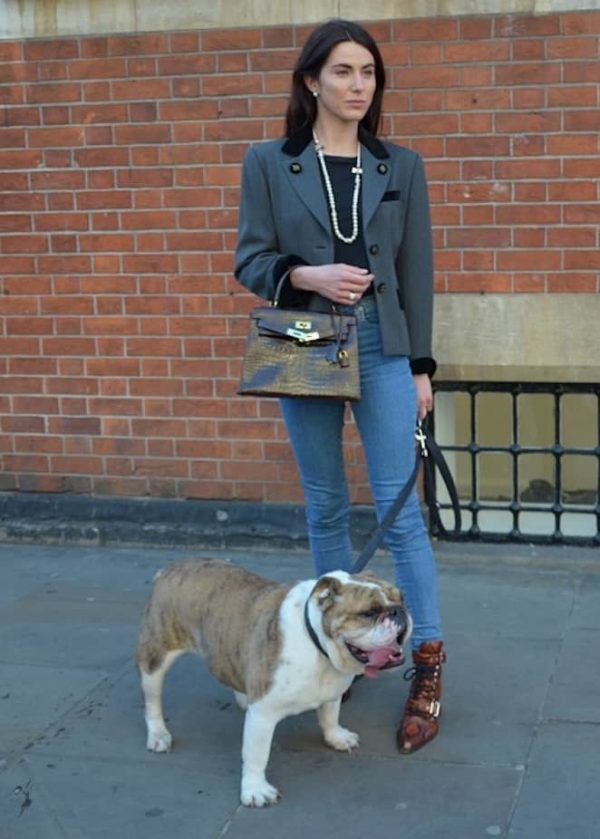 HERMES Suit Pencil Skirt Fitted Jacket Hunting Horn Buttons Rare - Image 3