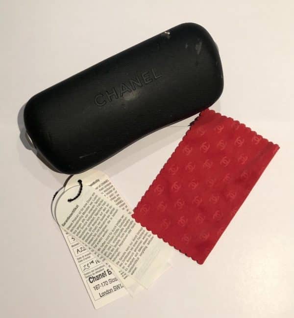 CHANEL Sunglasses Tortoise Gold-Brown - Image 9