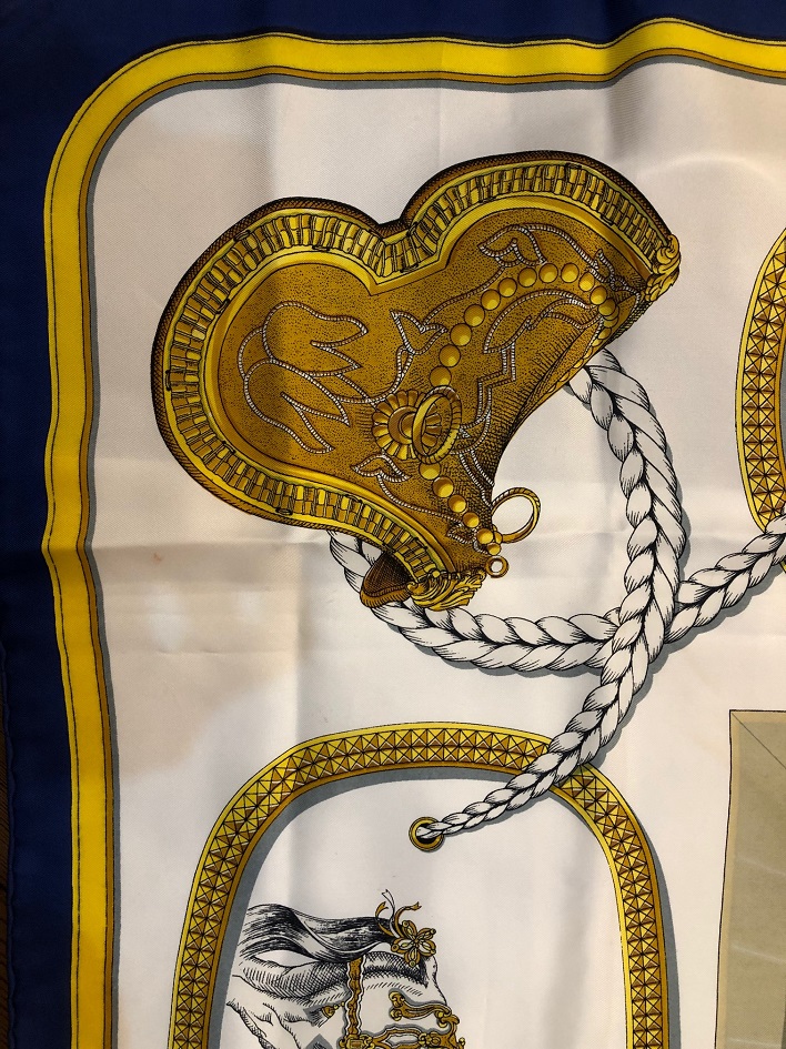 HERMES Scarf GRAND APPARAT Jacques Eudel - Image 5