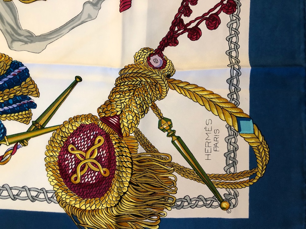 HERMES Scarf CHEVALIER RARE - Image 5