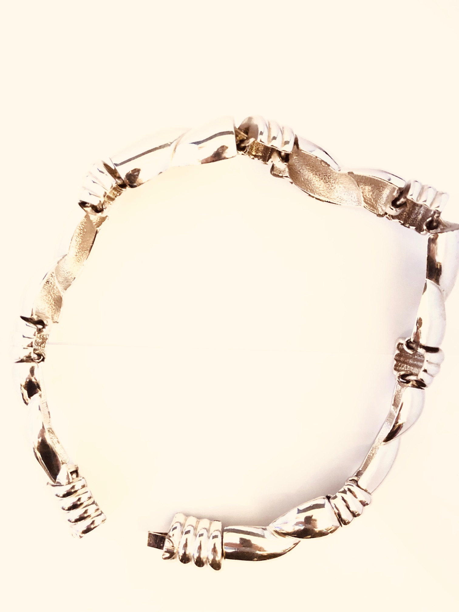 GIVENCHY Palladium Silver-Toned Curb Sculpted Necklace - Image 4