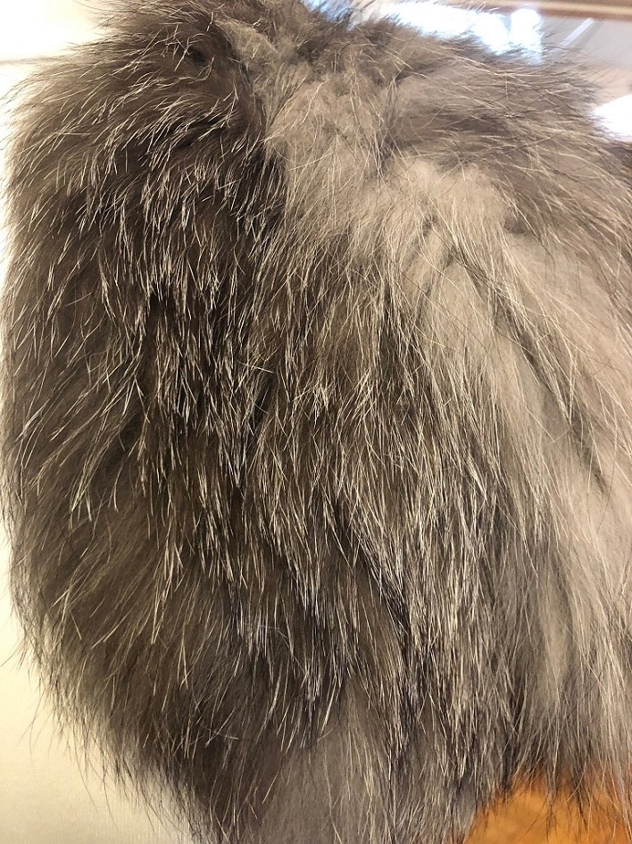 Grey Fur Shrug Bolero - Image 8