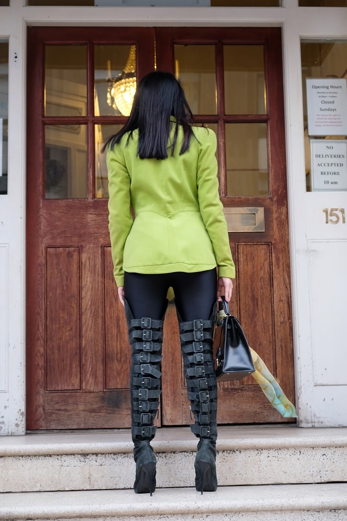 Thigh-High Over the Knee Stiletto Boots Giuseppe Zanotti 40 - Image 3