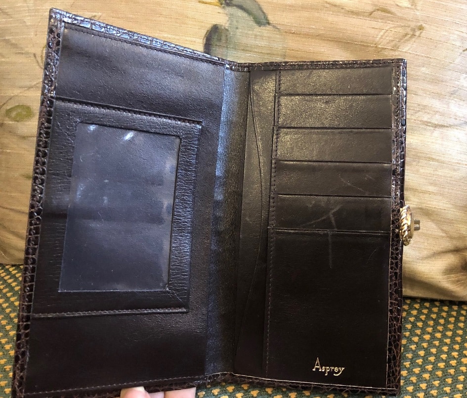 ASPREY Purse Crocodile - Image 11