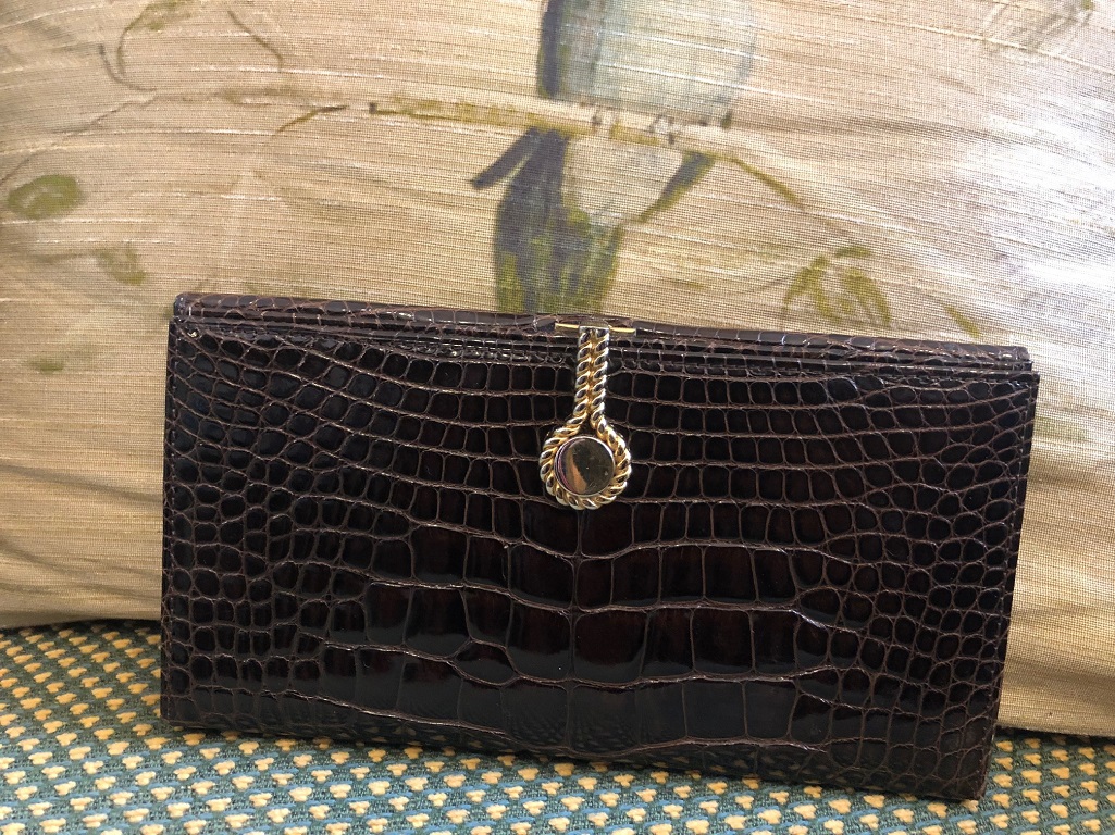 ASPREY Purse Crocodile