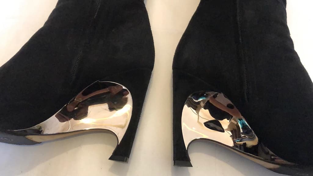 DIOR Over-The-Knee Boots RARE Amazing Heels