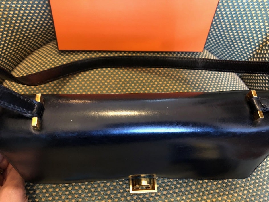 HERMES Vintage Handbag H 60s Rare Collector - Image 8