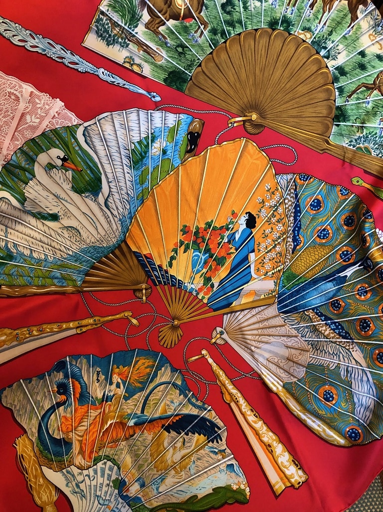 Hermes Scarf Brise de Charme Vintage - Image 4