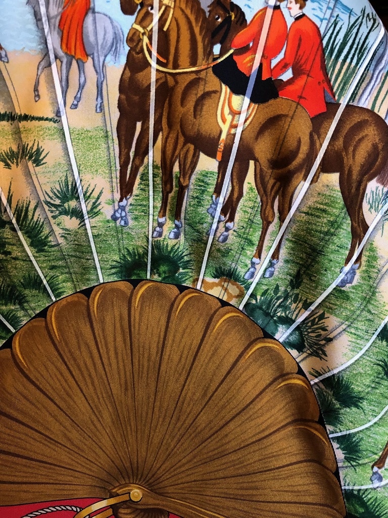 Hermes Scarf Brise de Charme Vintage - Image 5