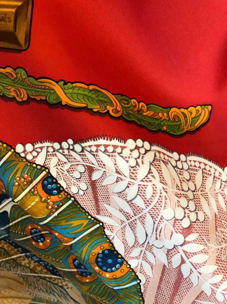 Hermes Scarf Brise de Charme Vintage - Image 7