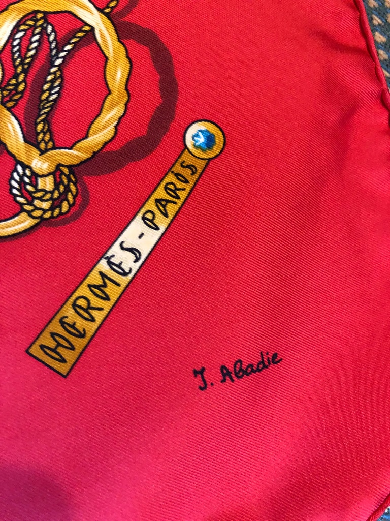 Hermes Scarf Brise de Charme Vintage - Image 12