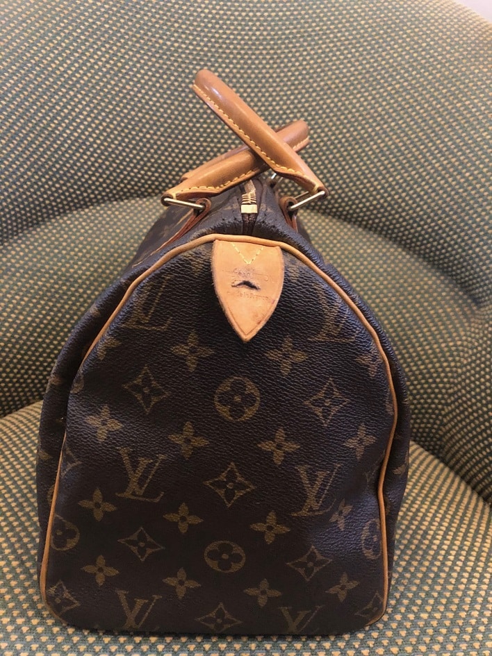 LOUIS VUITTON Vintage Monogram Speedy 30 Handbag - Image 7