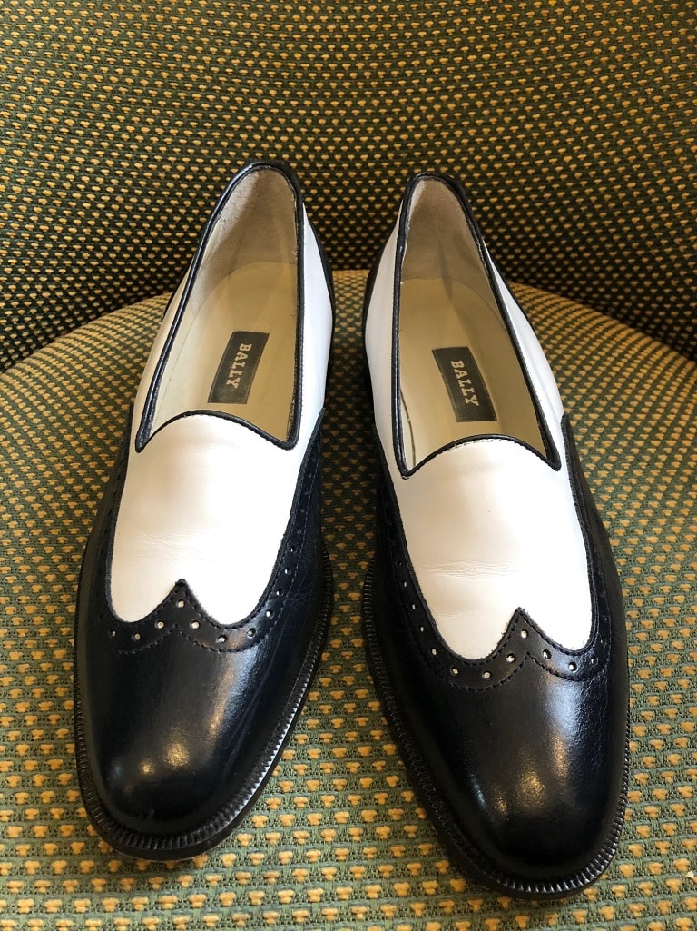 BALLY Shoes Flat Tri Colour Calf Skin Leather