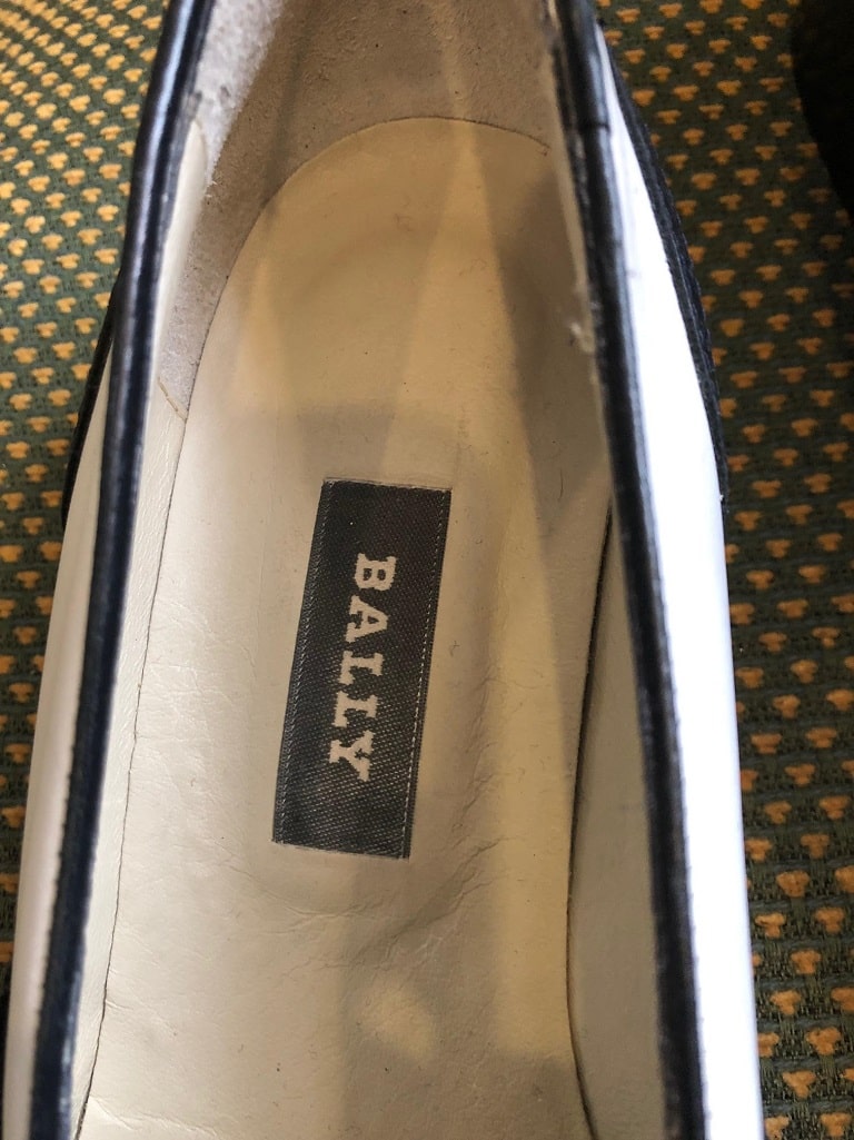 BALLY Shoes Flat Tri Colour Calf Skin Leather - Image 3