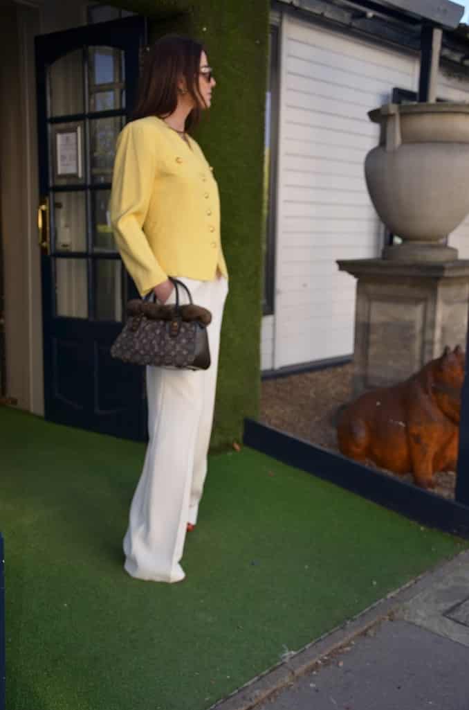 LOUIS VUITTON PM Bag Limited Edition Denim Chinchilla Trapeze AS NEW