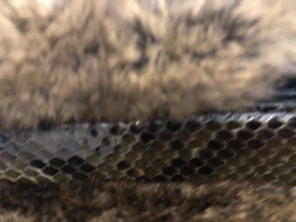 LOUIS VUITTON PM Bag Limited Edition Denim Chinchilla Trapeze AS NEW - Image 8