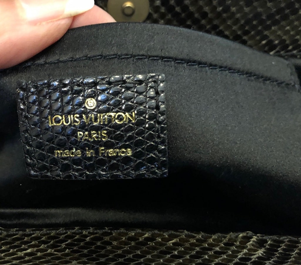 LOUIS VUITTON PM Bag Limited Edition Denim Chinchilla Trapeze AS NEW - Image 10