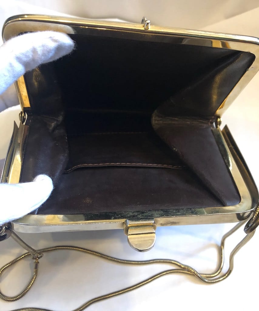 Vintage Trapeze Leather Bag - Image 9