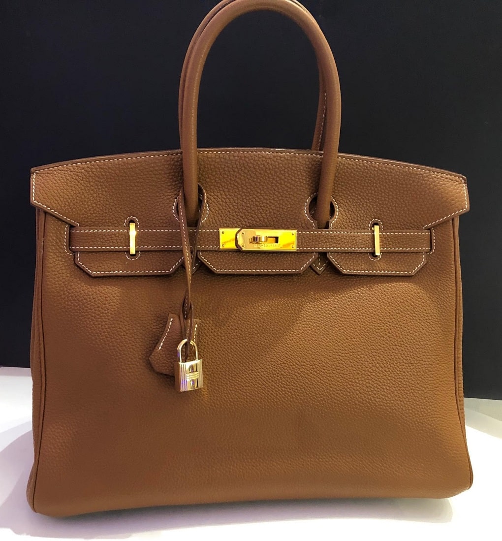 Hermès Birkin 35 cm Bag In Tan Leather PRISTINE CONDITION - Image 2