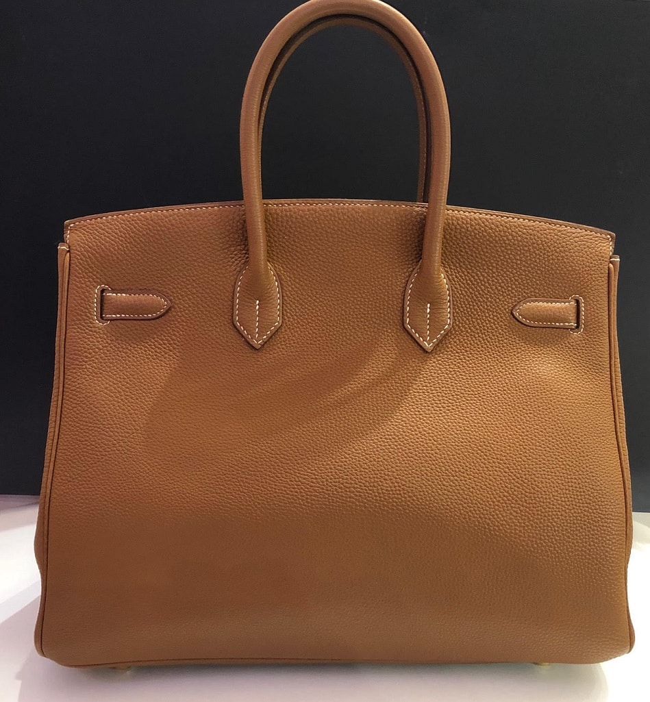 Hermès Birkin 35 cm Bag In Tan Leather PRISTINE CONDITION - Image 4