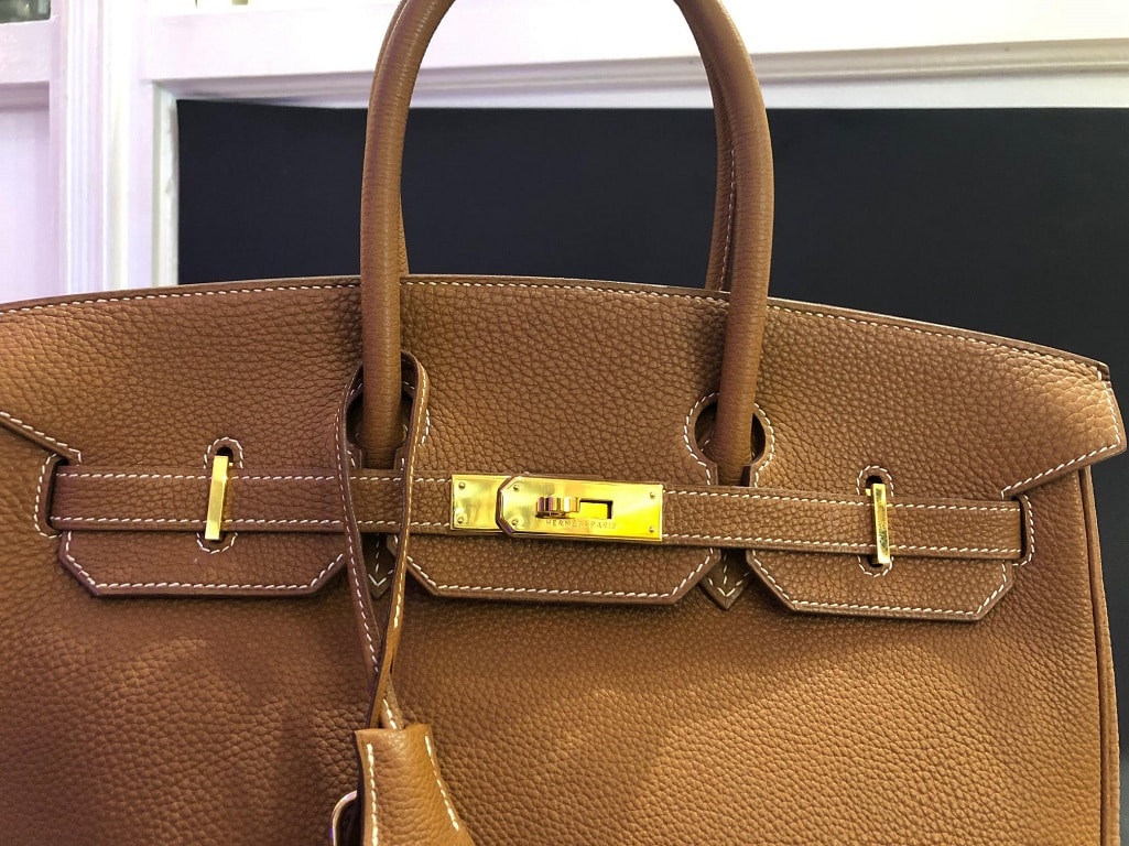 Hermès Birkin 35 cm Bag In Tan Leather PRISTINE CONDITION - Image 5